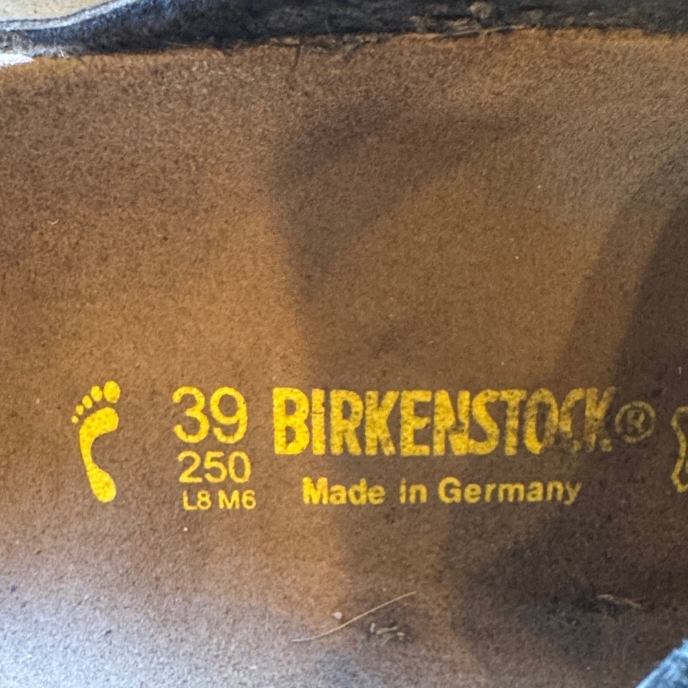 Birkenstock- BlackSlide Sandals - Picture 3 of 4